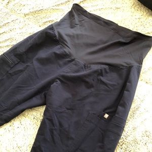 Figs maternity scrub pants